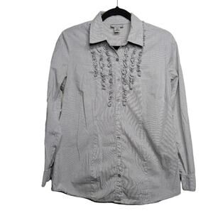 Motherhood Maternity Striped Blouse - Size M - GUC